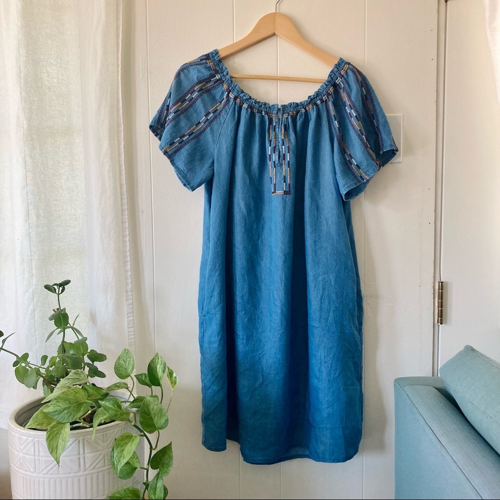 Knox rose | boho embroidered dress